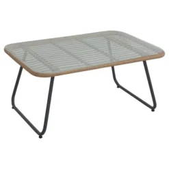 Northlight 4-Piece Kingstown Rattan Outdoor Patio Conversation Set With Cushions -Northlight GUEST 65dbec9c 0abb 47a6 8a01 c130c4297e31