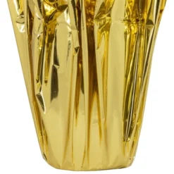 Northlight 28" Dark Pink Artificial Christmas Poinsettia With Gold Wrapped Base -Northlight GUEST 687a0f59 6e00 4749 b4b5 3af5468825d4