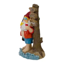 Northlight 10.5" Red And Blue Beach Gnome Outdoor Garden Statue -Northlight GUEST 6fd0ef77 0dc8 4931 b104 095bbab7436d
