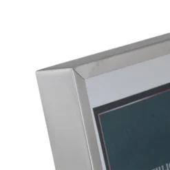 Northlight 8" Contemporary Rectangular 4" X 6" Photo Picture Frame - Silver And Clear -Northlight GUEST 70fc68c0 cda0 4c32 b4c3 b3028eea9e99