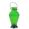 Northlight 9.5" Frosted Green Ribbed Vase Glass Bottle Tea Light Candle Lantern Decoration -Northlight GUEST 78f17fb2 3726 4931 a7be b93aa1155ee2