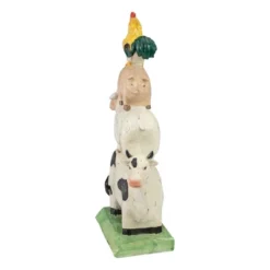 Northlight 11.5" Stacked Polyresin Farm Animals Outdoor Garden Statue -Northlight GUEST 7b4c006f de79 4dc4 b818 c837ee3bbea6