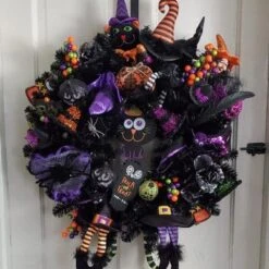 Northlight 24" Black Colorado Spruce Artificial Halloween Wreath, 24-Inch, Unlit 8 Northlight 24" Black Colorado Spruce Artificial Halloween Wreath, 24-Inch, Unlit -Northlight GUEST 7be92a52 25a7 4e86 852a 88ea92f4c9ab