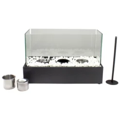 Northlight 17.75" Bio Ethanol Ventless Portable Tabletop Triple Fireplace With Flame Guard 11 Northlight 17.75" Bio Ethanol Ventless Portable Tabletop Triple Fireplace With Flame Guard -Northlight GUEST 83d46d80 0526 40e4 aae5 9003fcc7615a