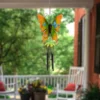 Northlight 15.75" Orange And Green Metal Butterfly Outdoor Garden Windchime -Northlight GUEST 87cfab9e 2399 46ec bc6b 5df4e586e0c2