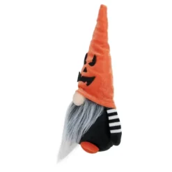 Northlight 9.75" Black And Orange Halloween Gnome With Jack-O-Lantern Hat -Northlight GUEST 8e346478 657c 476a 935b ad73149b82a3
