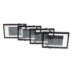 Northlight 20" Contemporary Collapsible Rectangular 4" X 6" Photo Picture Frame - Black -Northlight GUEST 8f23da95 67d6 4dd2 842f 8b645b18fa0d