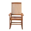 Northlight 43" Wood Outdoor Patio Rocking Chair - Honey Brown -Northlight GUEST 8f29b8bc e422 4570 a1d1 29a0cc374d0d