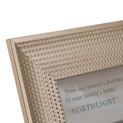 Northlight 8" X 10" Champagne Gold Honeycomb Rectangular Photo Frame 13.25" -Northlight GUEST 8f726662 95a4 4ce9 9349 51993189684d