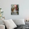 Northlight LED Lighted Snowman And Reindeer Christmas Canvas Wall Art 15.75" X 11.75" -Northlight GUEST 908bfa08 d2d4 4750 b6e3 e6687aed73aa