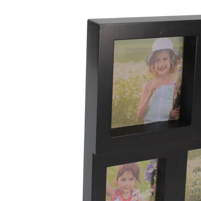Northlight 11.5" Black Multi-Sized Puzzled Collage Photo Picture Frame Wall Decoration 4 Northlight 11.5" Black Multi-Sized Puzzled Collage Photo Picture Frame Wall Decoration - Image 2