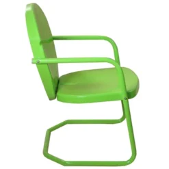 Northlight 34-Inch Outdoor Retro Tulip Armchair, Lime Green -Northlight GUEST 98b7fa6c 4ed5 4c56 af59 2f8a85948308