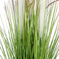 Northlight 27" Artificial Onion And Pampas Grass In Black Pot -Northlight GUEST 9d4b9838 7183 42ad b1e9 8355651b2ba9