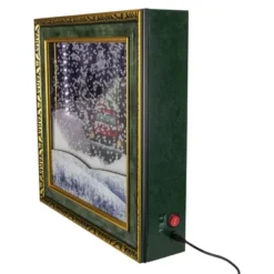 Northlight 31" LED Lighted Musical Snowing Retro Truck Wall Plaque -Northlight GUEST a08f71a1 c0e3 4724 9a74 5b45cc701c08