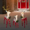 Northlight Set Of 3 Lighted Red Reindeer Family Outdoor Christmas Decoration -Northlight GUEST a5a9e4be 16f8 4392 bceb 2e9d1149eddd