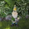 Northlight 15.5" Gnome With Watering Can Outdoor Garden Statue -Northlight GUEST a5d0ade9 4c03 47fe bd83 2ba05995519a
