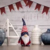 Northlight 9.5" Stars And Stripes Patriotic USA Gnome Figurine -Northlight GUEST ab57be92 a552 4967 ae18 68055d9fab73