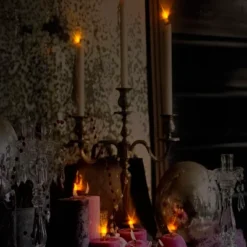 Northlight LED Lighted Regal Romance Candleabra Christmas Canvas Wall Art 15.75" X 12" -Northlight GUEST abebf0d3 3fb0 4e66 87cb ab51cf96ee9c