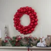 Northlight Red Hot 3-Finish Shatterproof Ball Christmas Wreath, 24-Inch 2 Northlight Red Hot 3-Finish Shatterproof Ball Christmas Wreath, 24-Inch -Northlight GUEST afbd2c6f a335 45dd 8e11 35997eb9cd77 1