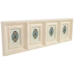 Northlight 4" X 3" White Weathered Collage Photo Picture Frame Wall Decoration -Northlight GUEST b132545b 3cb7 4a28 a477 e0adc0b0f2ec