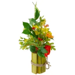 Northlight 13" Potted Ranunculus And Rose Floral Spring Table Top Decoration -Northlight GUEST b712e7d8 ced1 4ffb b046 1512d0a4b3cb