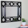 Northlight 29.5" Black Framed Geometric Style Rectangular Wall Mirror -Northlight GUEST bc637124 b29c 47ae bd67 6324e5271029