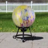 Northlight 10" Yellow And Blue Iridescent Reflective Glass Outdoor Garden Gazing Ball 1 Northlight 10" Yellow And Blue Iridescent Reflective Glass Outdoor Garden Gazing Ball -Northlight GUEST be5be638 2893 42f3 ab80 4cc6fe81ae44