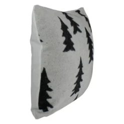 Northlight 18" White And Black Forest Trees Knit Christmas Throw Pillow -Northlight GUEST c032a340 0355 4036 b390 d5f7b39b13e7