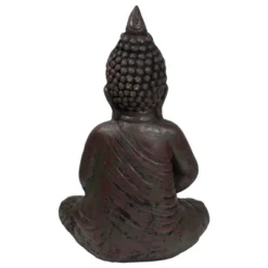 Northlight 17.5" Dark Brown Meditating Buddha Outdoor Garden Statue -Northlight GUEST c3daca21 c232 42b5 958c 3e4542c8a95b
