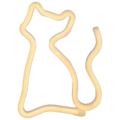 Northlight 9" White Cat LED Neon Style Sign -Northlight GUEST c43f519b d395 4247 9919 b4306d2631fa