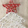 Northlight 11” White And Red String Christmas Tree Wall Decor -Northlight GUEST c5e67da0 56a2 49ca a65d 4f8ba5bb86e6