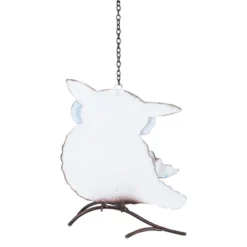 Northlight 7.75" Blue And Yellow Metal Owl Outdoor Wall Hanging -Northlight GUEST c9551bb8 8d5a 4350 a7aa e39769fd500f