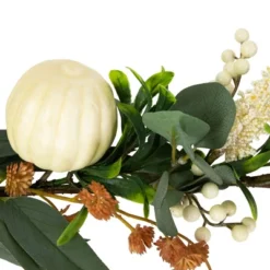 Northlight 5' X 6" Green Gourds And Foliage Artificial Fall Harvest Garland - Unlit 14 Northlight 5' X 6" Green Gourds And Foliage Artificial Fall Harvest Garland - Unlit -Northlight GUEST c985977e 9570 44de 8579 8dbc92576a5d