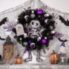 Northlight Purple And Black Spooky Skeleton Pine Halloween Wreath, 24-Inch, Unlit 1 Northlight Purple And Black Spooky Skeleton Pine Halloween Wreath, 24-Inch, Unlit -Northlight GUEST cc7dbf0d 560a 4cec 937c 531c6e703142