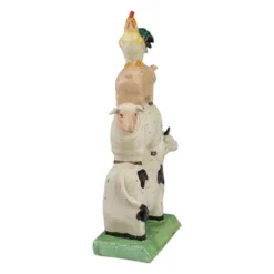 Northlight 11.5" Stacked Polyresin Farm Animals Outdoor Garden Statue -Northlight GUEST ce26deed b97c 4226 8c15 0fa0a00038eb