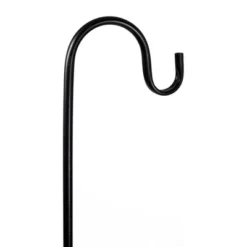 Northlight 48" Black Metal Shepard’s Hook Outdoor Garden Stake -Northlight GUEST ce584e6a f07c 49c4 a68f dbe04ec97e2f