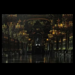Northlight LED Lighted Famous Paris Opera House France Grand Foyer Canvas Wall Art 15.75" X 23.5"