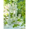 Northlight LED Lighted Pillar Candles In Garden Canvas Wall Art 15.75" X 11.75" -Northlight GUEST e211fe9b 4222 46fc 91e7 fb41373e080f