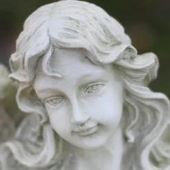 Northlight 24.5" Light Olive Green Praying Angel Decorative Outdoor Garden Statue -Northlight GUEST e2753d34 1876 46ef a89b f65f93ca3f5e