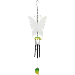 Northlight 15.75" Orange And Green Metal Butterfly Outdoor Garden Windchime -Northlight GUEST e281d088 751d 47df 83c8 33280c70a676