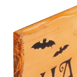 Northlight 24" Wooden 'Happy Halloween' Wall Sign With Bats -Northlight GUEST ebd06d6b 3e0d 4735 aba8 721b93272dae