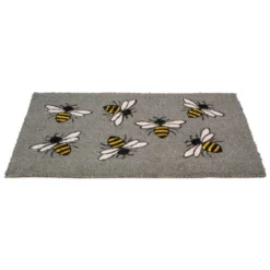 Northlight Natural Coir Outdoor Rectangular Bumble Bee Doormat 18" X 30" -Northlight GUEST ecb58a30 3ade 4112 a59a 71ce8bd55295