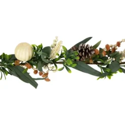 Northlight 5' X 6" Green Gourds And Foliage Artificial Fall Harvest Garland - Unlit 11 Northlight 5' X 6" Green Gourds And Foliage Artificial Fall Harvest Garland - Unlit -Northlight GUEST ef3e8938 67ba 46eb acdc 823e9dc107eb