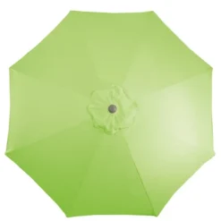 Northlight 9ft Outdoor Patio Market Umbrella With Hand Crank And Tilt, Lime Green -Northlight GUEST f600d043 76f5 4575 82ff 2e77424768b3