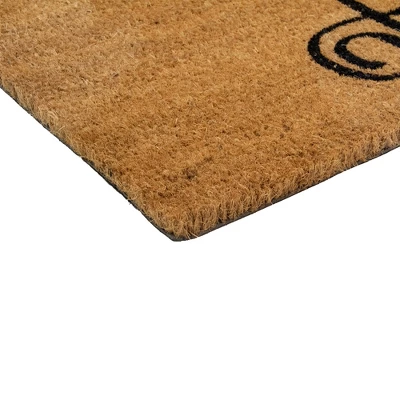 Northlight Natural Coir Rectangular "Home Sweet Home" Doormat 18" X 30" 6 Northlight Natural Coir Rectangular "Home Sweet Home" Doormat 18" X 30" - Image 4