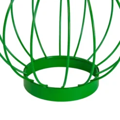 Northlight 6.5" Green Outdoor Hanging LED Solar Lantern With Handle -Northlight GUEST f7a8485e 5852 4400 a096 90bca82af3ca