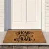 Northlight Natural Coir Rectangular "Home Sweet Home" Doormat 18" X 30"