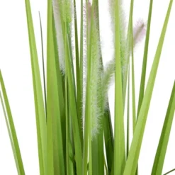 Northlight 24" Artificial Green Onion Grass Plant In Tin Pot -Northlight GUEST fc75d698 bd87 472c b950 05eaf3ec7d1e