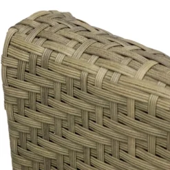 Northlight 34" Gray Resin Wicker Deep Seated Rocker Chair With Gray Cushions -Northlight GUEST fcedde13 9929 4ae7 9948 086703ba159e