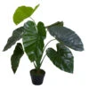 Northlight 40" Green Artificial Taro Potted Plant -Northlight a133e071b154428291ce18d71fb42231
